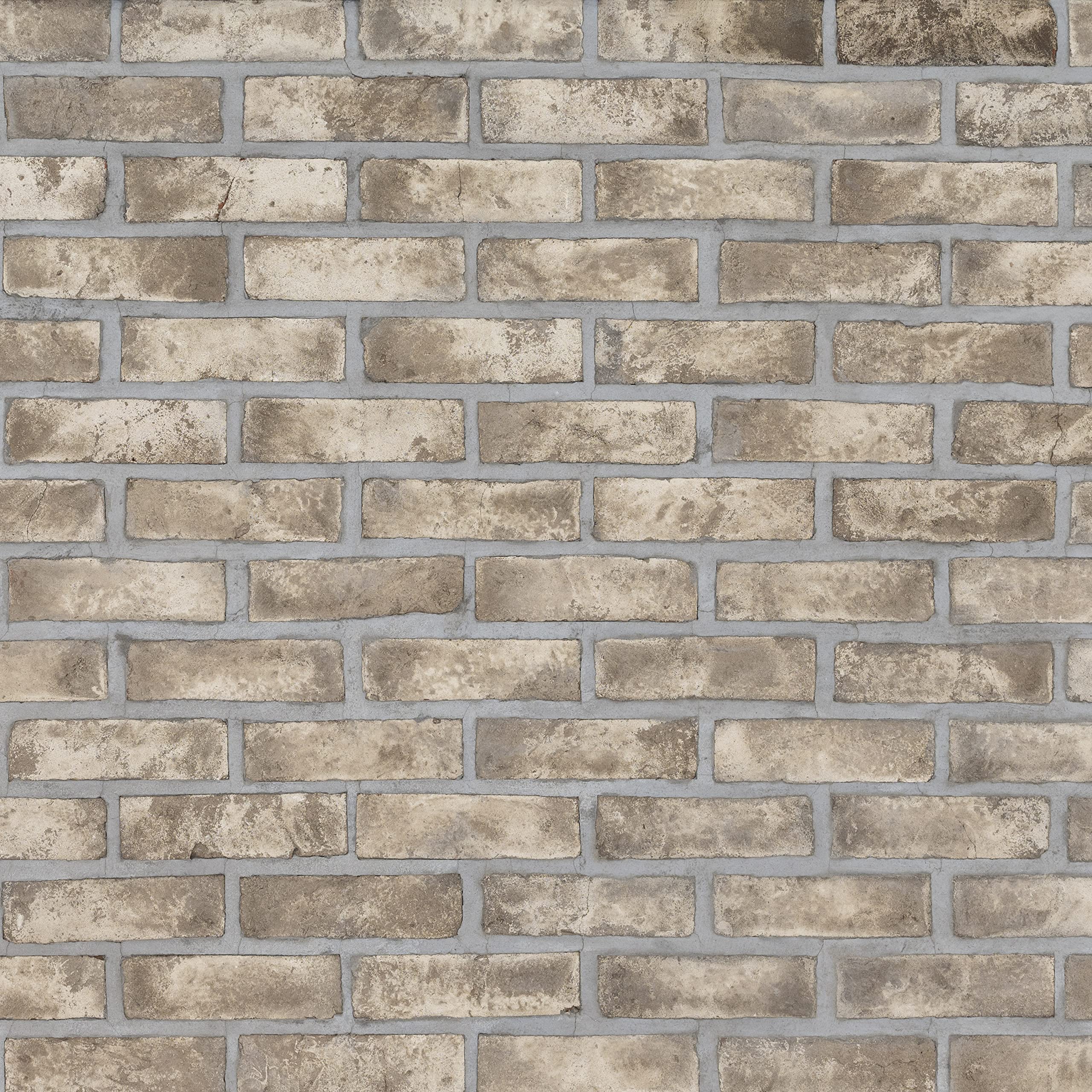 MSI Doverton Gray Clay Brick Tile 2.64 x 7.89 in. for Bathroom